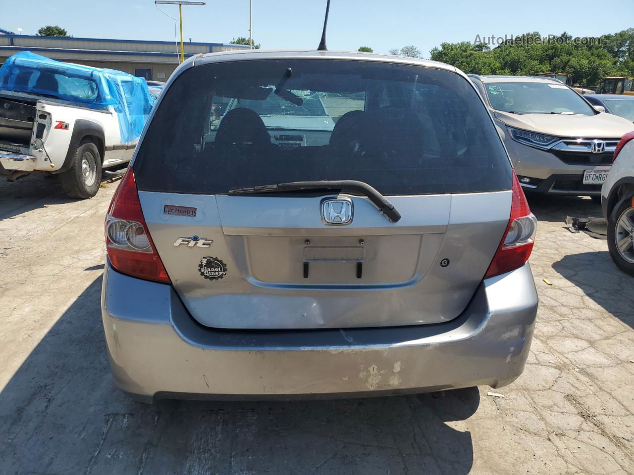 2008 Honda Fit  Серебряный vin: JHMGD37418S034265