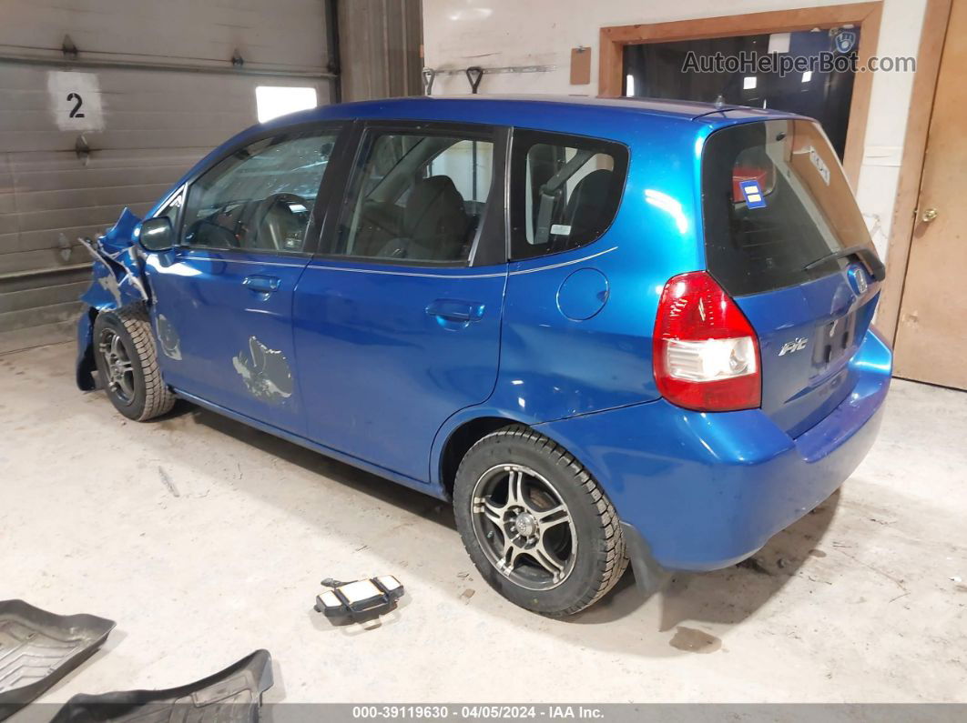 2008 Honda Fit   Blue vin: JHMGD37428S062379