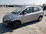 2008 Honda Fit  Silver vin: JHMGD37438S072063