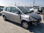 2008 Honda Fit  Silver vin: JHMGD37438S072063