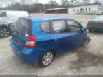 2008 Honda Fit Blue vin: JHMGD37458S000460