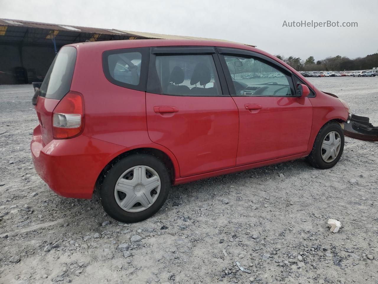 2008 Honda Fit  Красный vin: JHMGD37458S061792