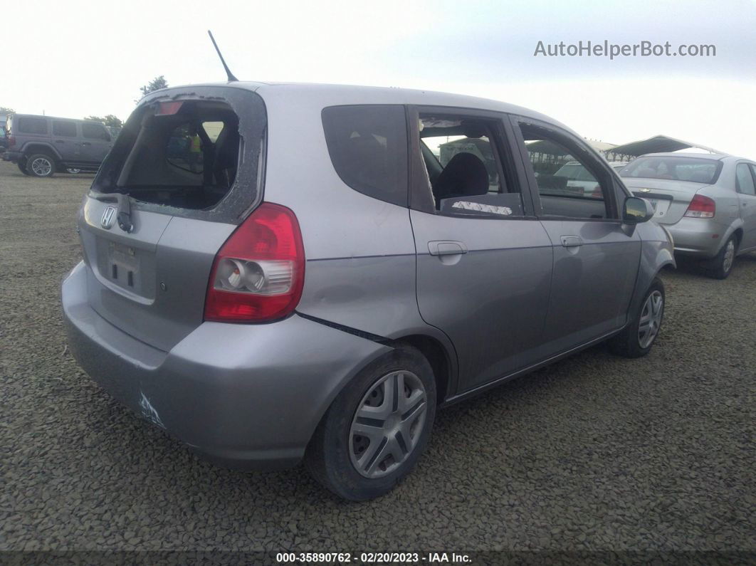 2008 Honda Fit Серебряный vin: JHMGD37468S042698