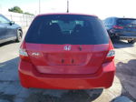 2008 Honda Fit  Red vin: JHMGD37478S007118