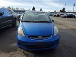 2008 Honda Fit  Blue vin: JHMGD37488S067618