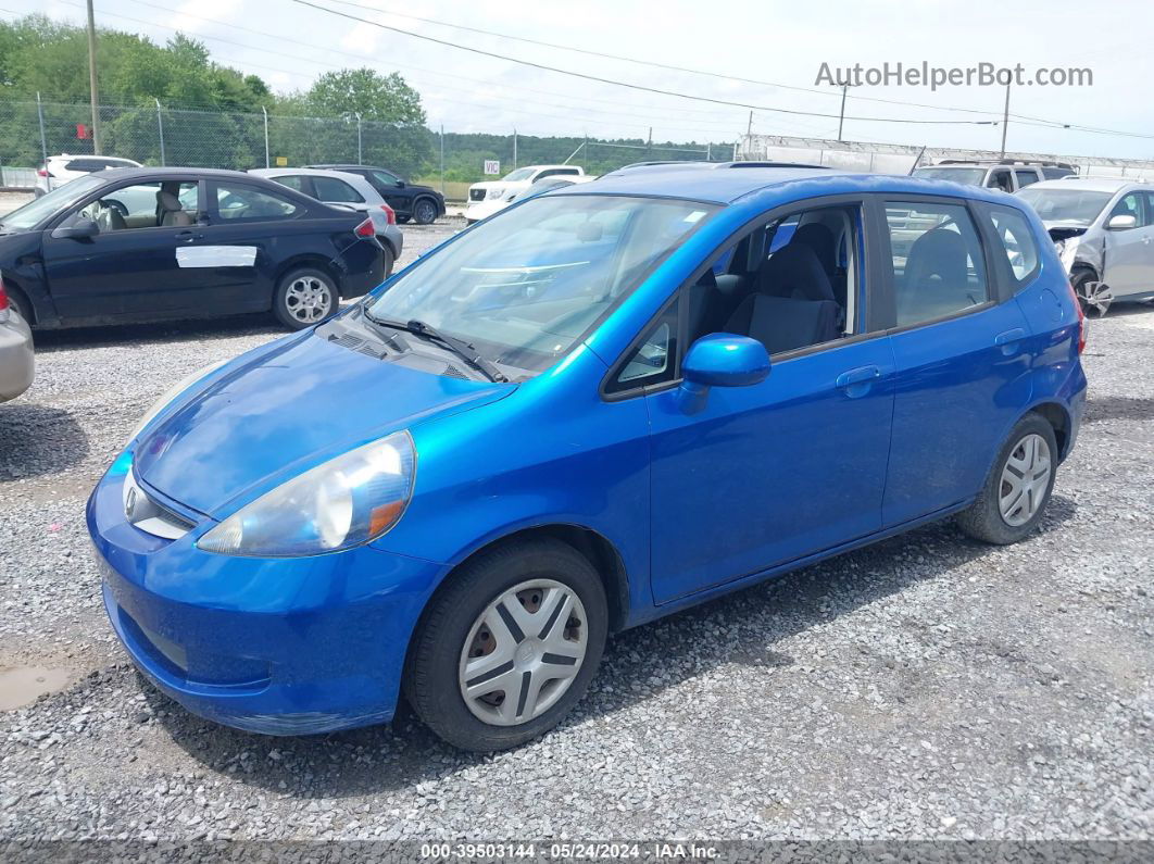 2008 Honda Fit   Синий vin: JHMGD37498S070835