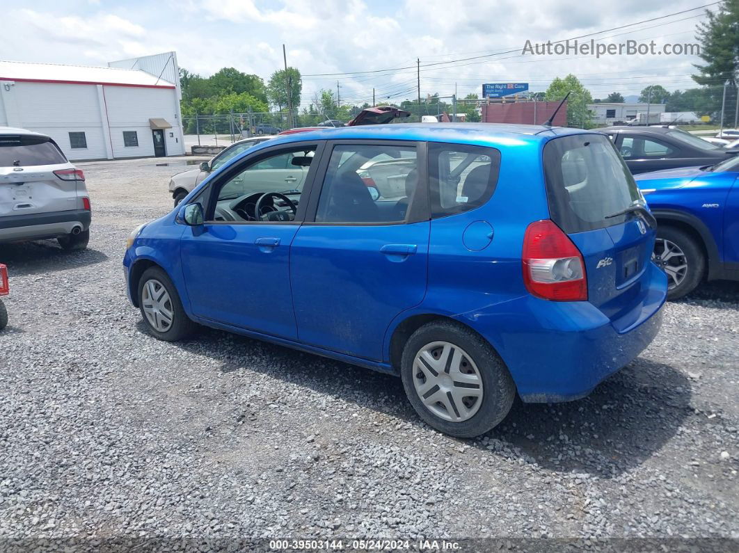 2008 Honda Fit   Синий vin: JHMGD37498S070835