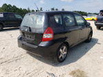 2008 Honda Fit  Черный vin: JHMGD374X8S021319