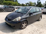 2008 Honda Fit  Black vin: JHMGD374X8S021319