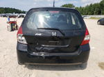 2008 Honda Fit  Черный vin: JHMGD374X8S021319