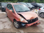 2008 Honda Fit Sport Orange vin: JHMGD37608S004241