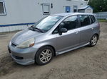 2008 Honda Fit Sport Silver vin: JHMGD37608S032119