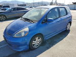 2008 Honda Fit Sport Blue vin: JHMGD37628S032672