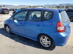 2008 Honda Fit Sport Blue vin: JHMGD37628S032672