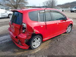 2008 Honda Fit Sport Red vin: JHMGD37628S055966