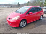 2008 Honda Fit Sport Red vin: JHMGD37628S055966