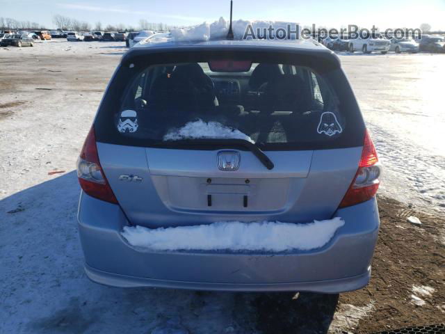 2008 Honda Fit Sport Turquoise vin: JHMGD37638S009952