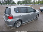 2008 Honda Fit Sport Gray vin: JHMGD37638S025259