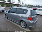 2008 Honda Fit Sport Gray vin: JHMGD37638S025259