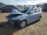 2008 Honda Fit Sport Blue vin: JHMGD37638S056690