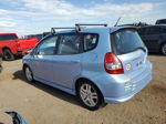 2008 Honda Fit Sport Blue vin: JHMGD37638S056690