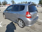 2008 Honda Fit Sport Серый vin: JHMGD37648S053359