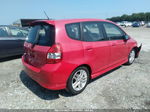 2008 Honda Fit Sport Red vin: JHMGD37648S058965