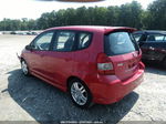 2008 Honda Fit Sport Красный vin: JHMGD37648S058965