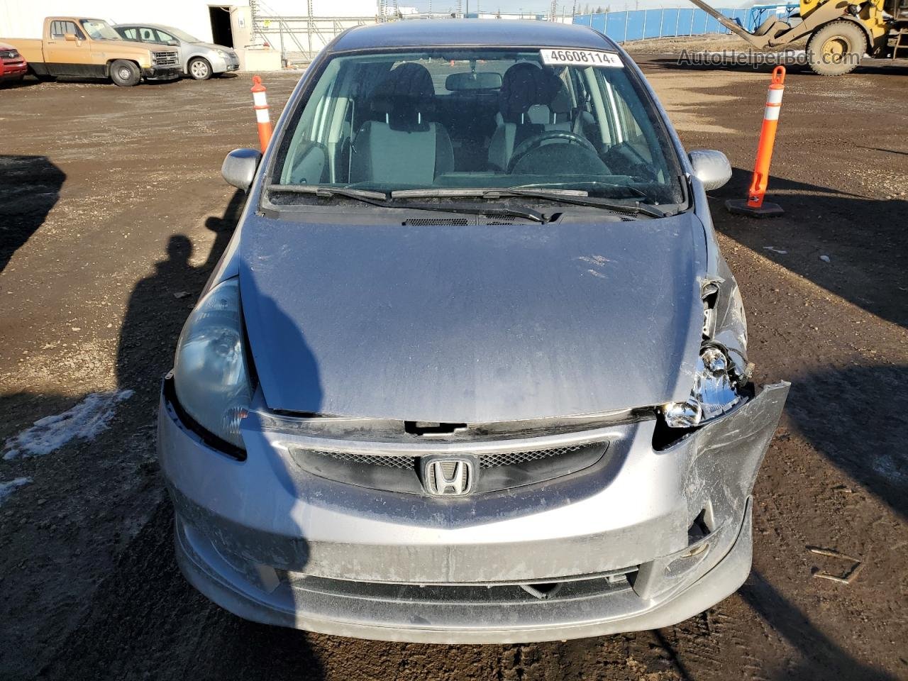 2008 Honda Fit Sport Серебряный vin: JHMGD37658S807899