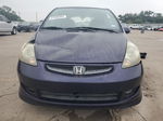 2008 Honda Fit Sport Blue vin: JHMGD37668S055498