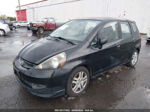 2008 Honda Fit Sport Black vin: JHMGD37688S009171