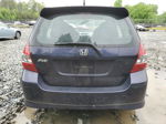 2008 Honda Fit Sport Blue vin: JHMGD376X8S008815