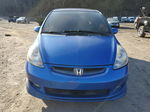 2008 Honda Fit Sport Blue vin: JHMGD376X8S065189