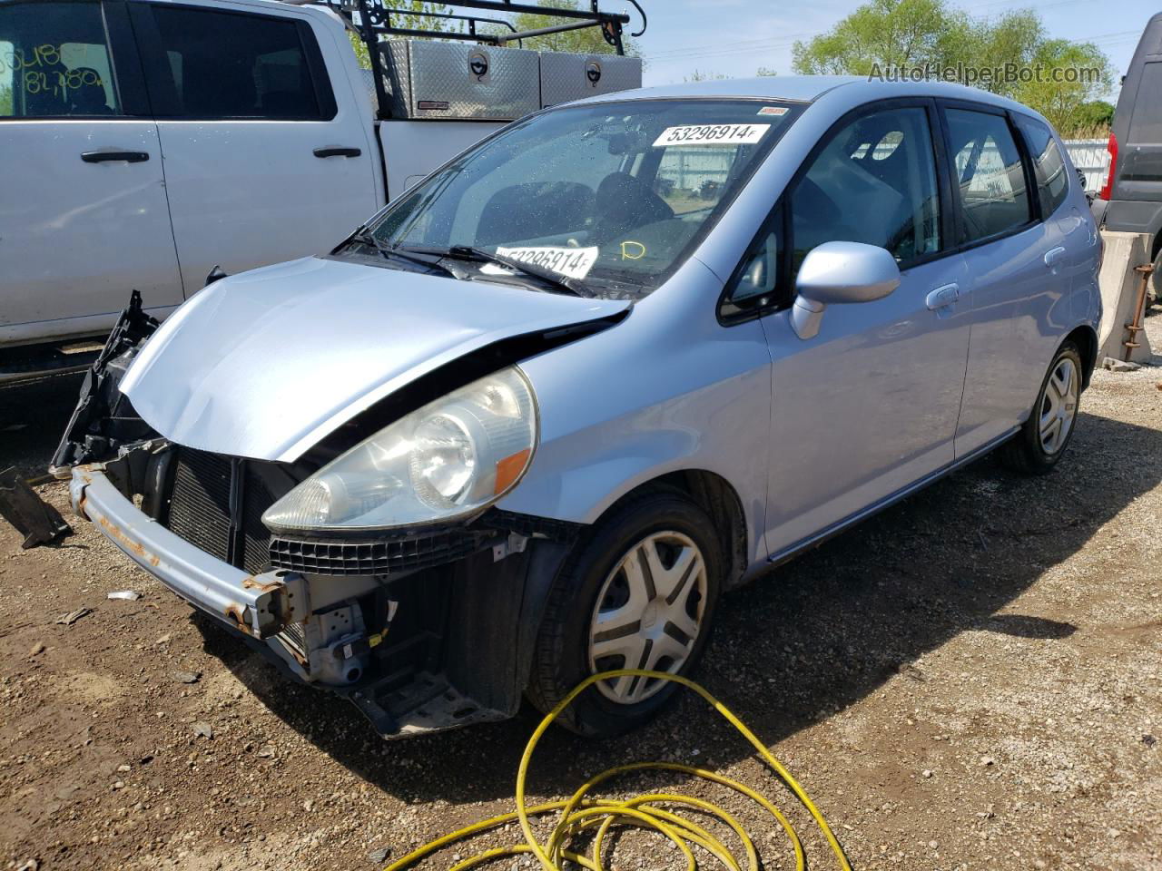 2008 Honda Fit  Blue vin: JHMGD38408S019710