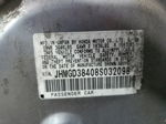 2008 Honda Fit  Silver vin: JHMGD38408S032098