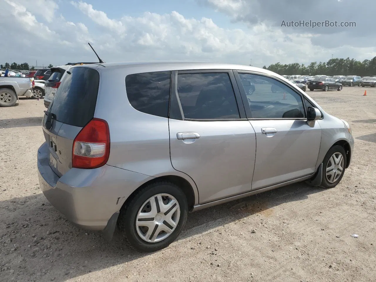 2008 Honda Fit  Gray vin: JHMGD38408S043070