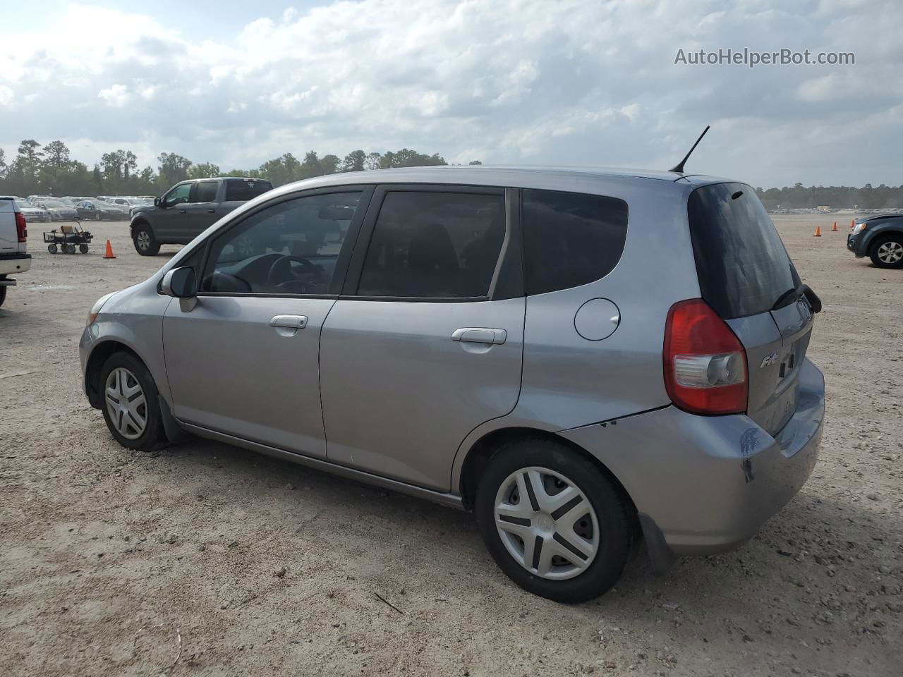 2008 Honda Fit  Gray vin: JHMGD38408S043070