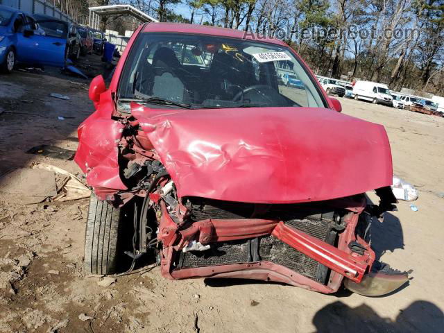 2008 Honda Fit  Red vin: JHMGD38408S045188