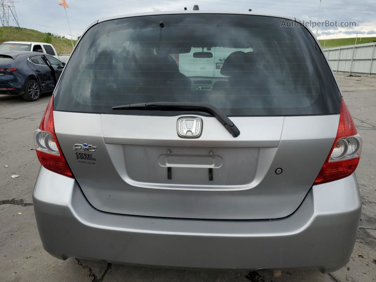 2008 Honda Fit  Gray vin: JHMGD38418S072559