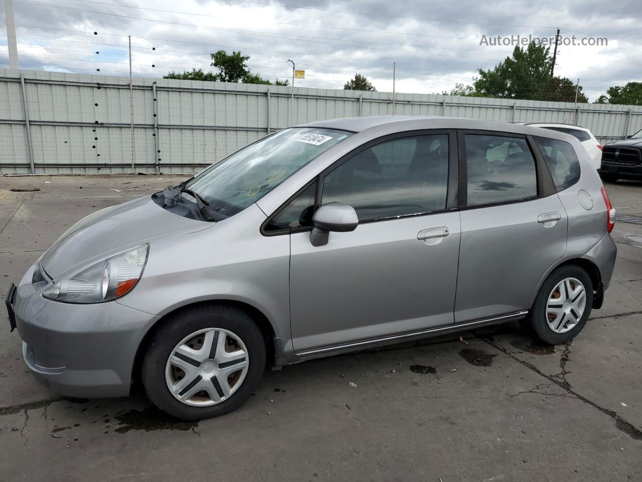 2008 Honda Fit  Gray vin: JHMGD38418S072559