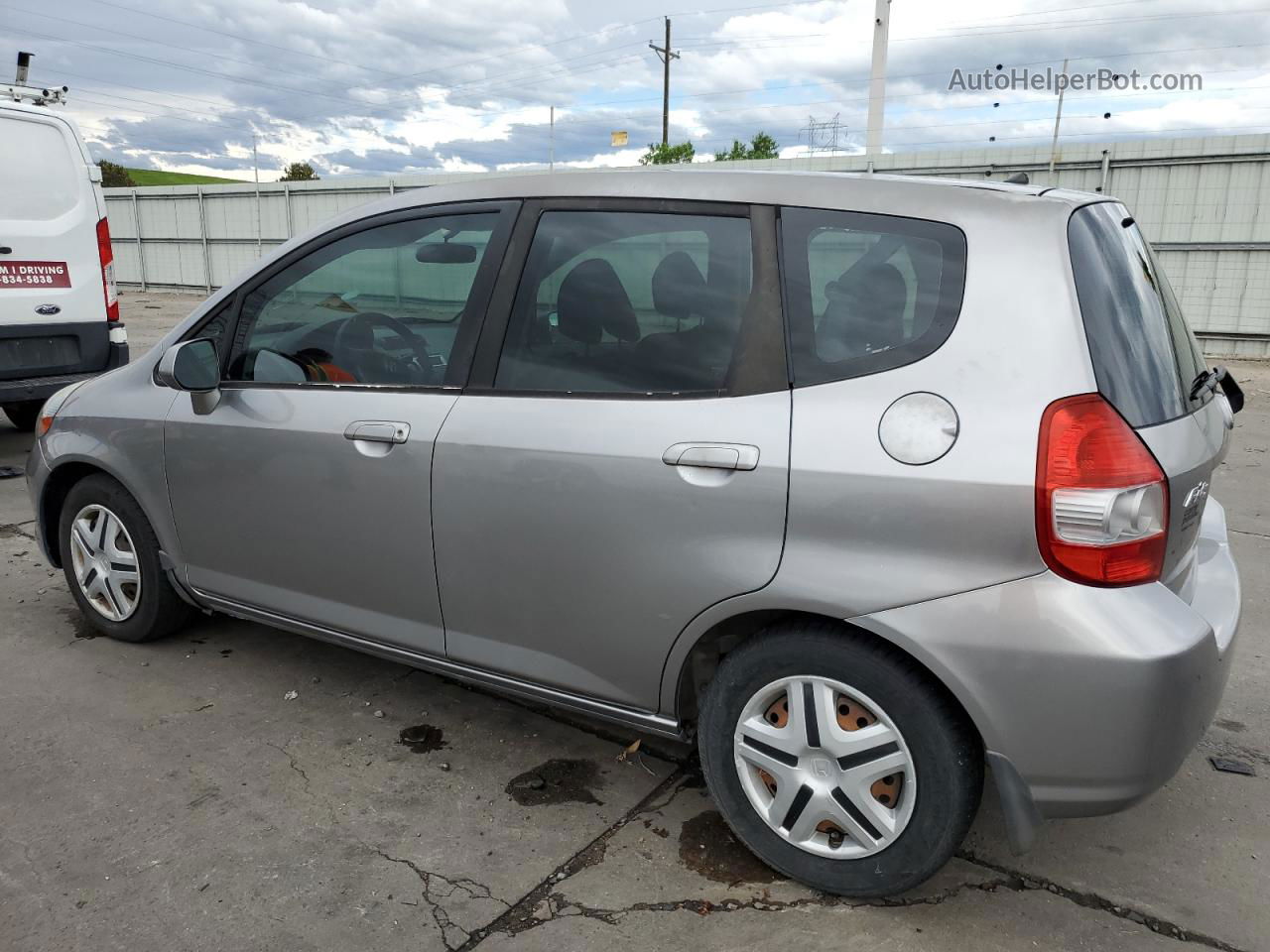 2008 Honda Fit  Gray vin: JHMGD38418S072559