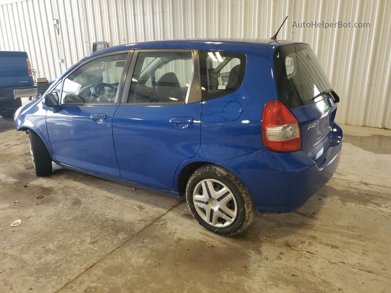 2008 Honda Fit  Синий vin: JHMGD38428S020986