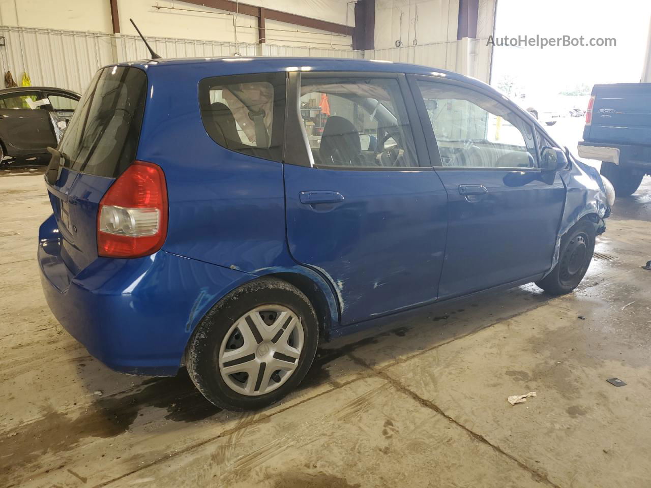 2008 Honda Fit  Blue vin: JHMGD38428S020986