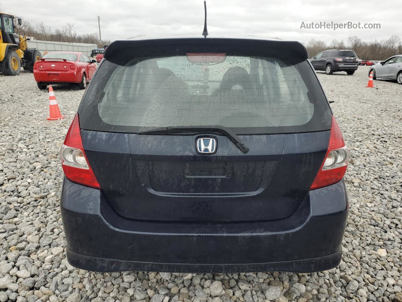 2008 Honda Fit  Blue vin: JHMGD38428S043782