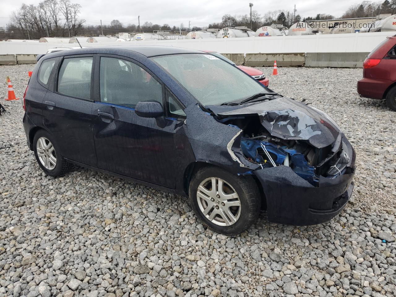 2008 Honda Fit  Blue vin: JHMGD38428S043782