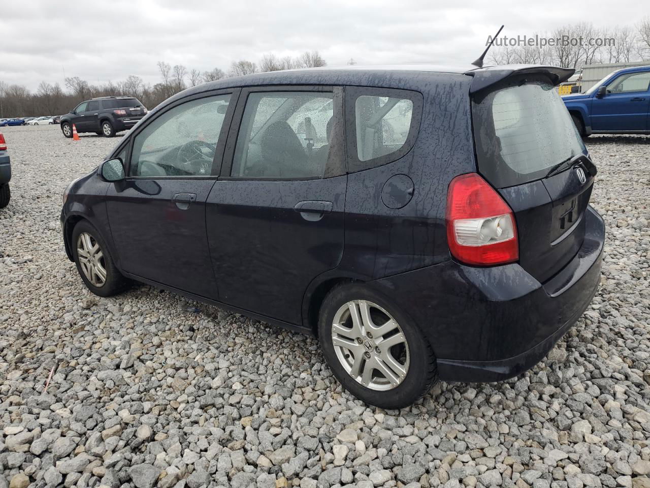 2008 Honda Fit  Blue vin: JHMGD38428S043782