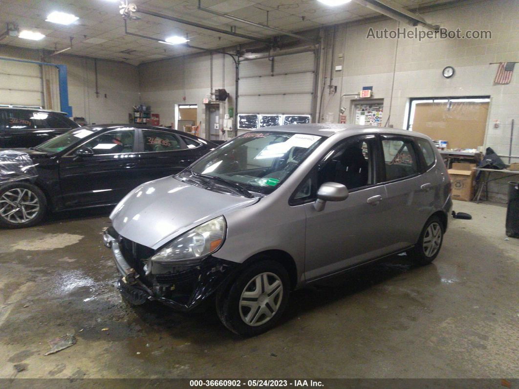 2008 Honda Fit   Gray vin: JHMGD38438S005820