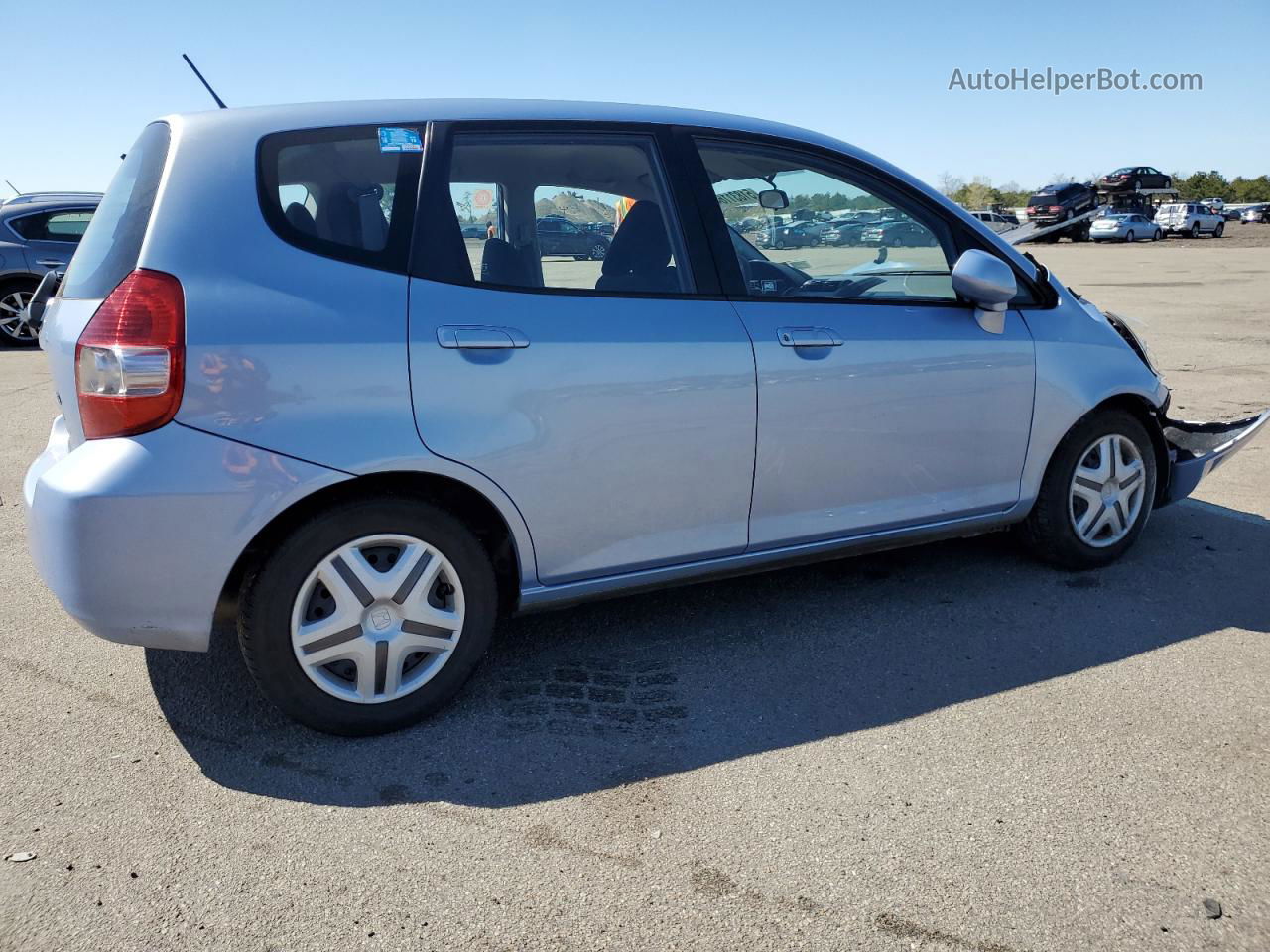 2008 Honda Fit  Blue vin: JHMGD38438S027896