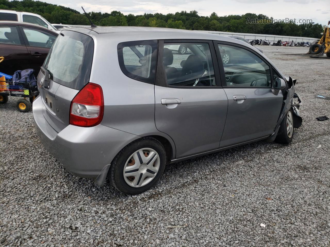 2008 Honda Fit  Серебряный vin: JHMGD38448S005745