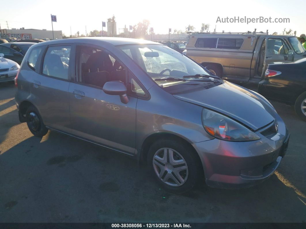 2008 Honda Fit   Silver vin: JHMGD38478S020224